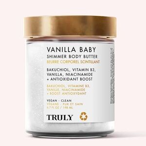 Truly Vanilla Baby Shimmer Body Butter | 6.7 fl oz (New)